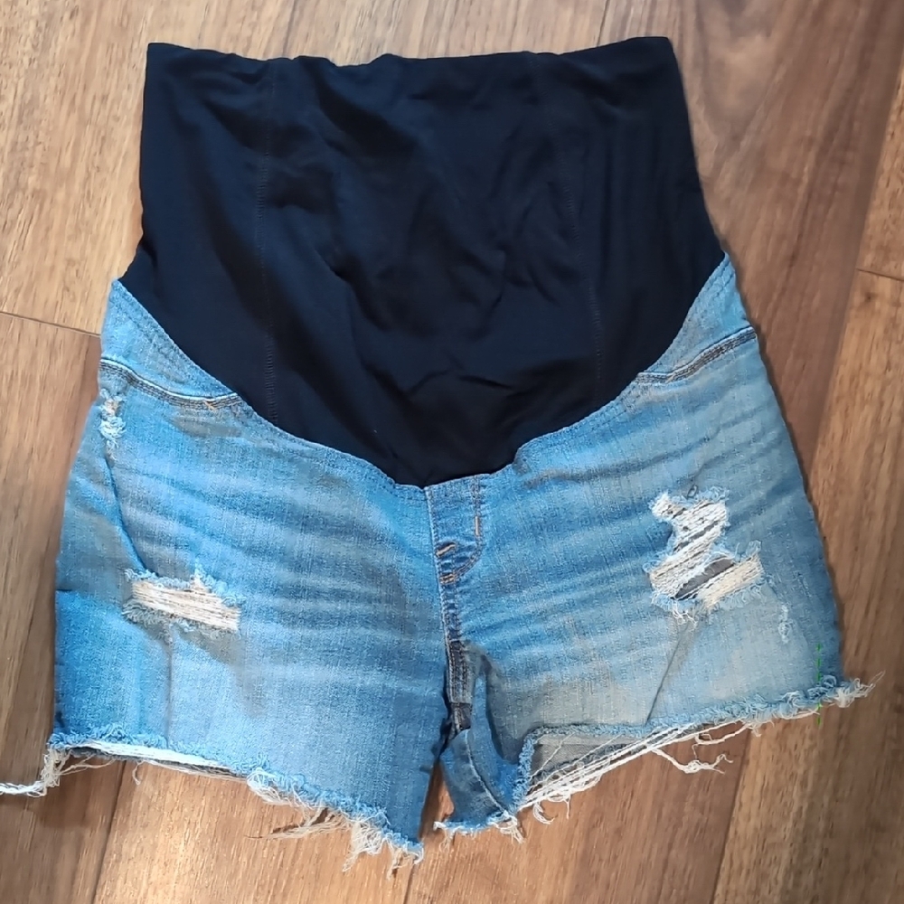 Women's Maternity Denim Shorts